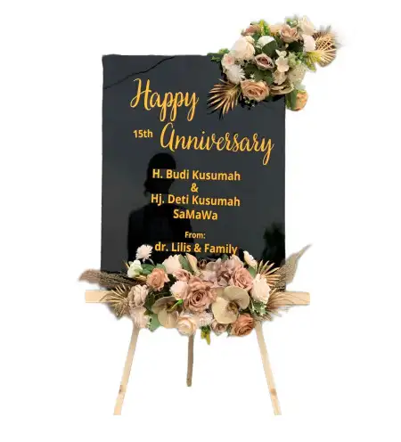 Papan Bunga Akrilik Toseho